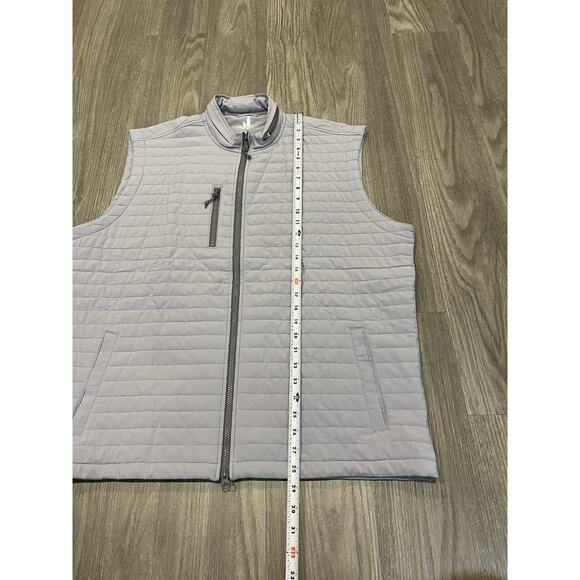 johnnie-O Crosswind Quilted Performance Vest Seal Size XL Mazda Cars Embroidered - Picture 9 of 10